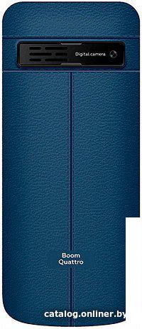 Кнопочный телефон BQ-Mobile BQ-2455 Boom Quattro (синий)- фото4