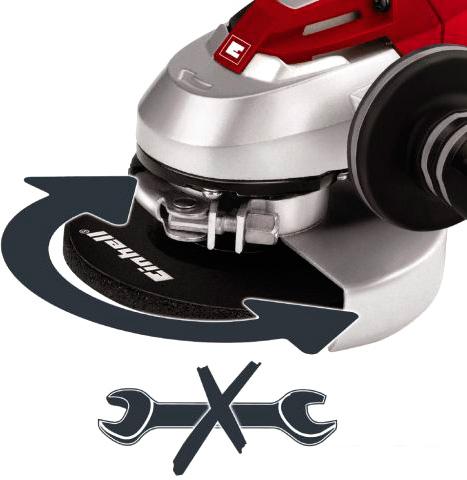 Угловая шлифмашина Einhell TE-AG 125 CE- фото4