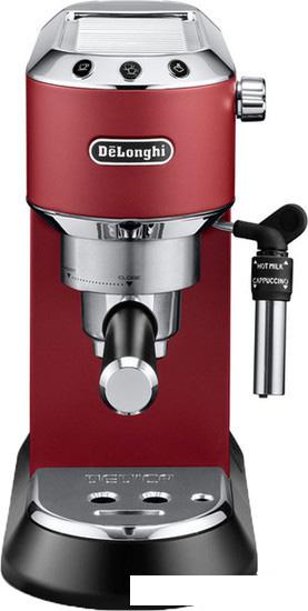 Рожковая кофеварка DeLonghi Dedica EC 685.R- фото