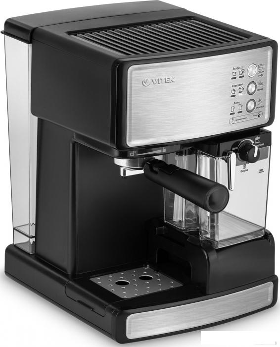 Рожковая кофеварка Vitek VT-1514 BK- фото2