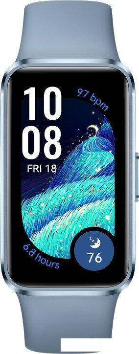 Фитнес-браслет Huawei Band 10 (синий, международная версия)- фото2