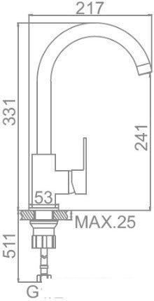 Смеситель Ledeme L4033B-2- фото2