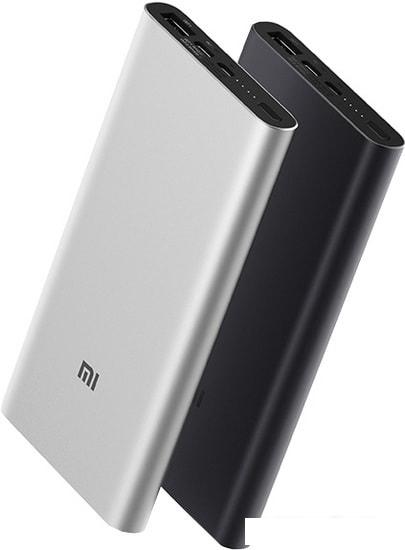 Портативное зарядное устройство Xiaomi Mi Power Bank 3 PLM12ZM 10000mAh (черный)- фото4