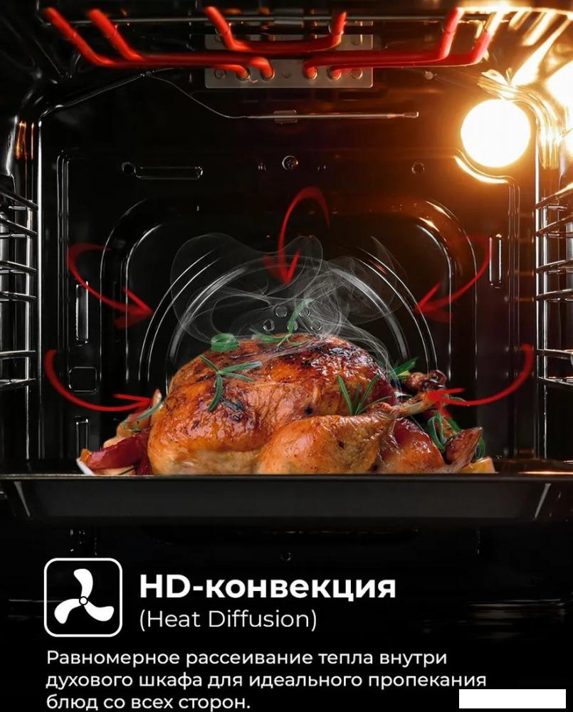 Электрический духовой шкаф LEX EDM 4570 BBL- фото2