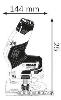 Кромочно-петельный фрезер Bosch GKF 12V-8 Professional 06016B0000 (с 2-мя АКБ и кейсом)- фото2