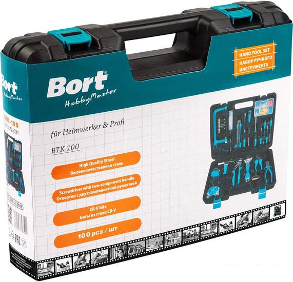 Универсальный набор инструментов Bort BTK-100 (100 предметов)- фото4
