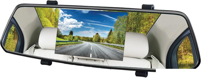 Видеорегистратор-зеркало Digma FreeDrive 214 Night FHD- фото3