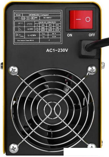 Сварочный инвертор Deko DKWM220A Compact- фото3