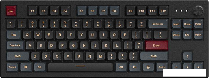 Клавиатура Montech MKey TKL Darkness MK87DR- фото3
