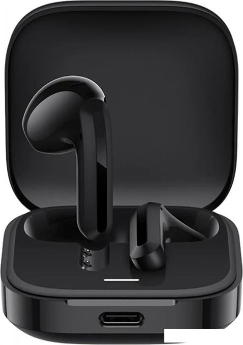 Наушники Xiaomi Redmi Buds 6 Active M2344E1 (черный, международная версия)- фото