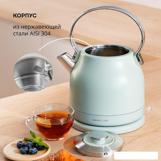 Электрический чайник Galaxy Line GL0333 (зеленый)- фото4