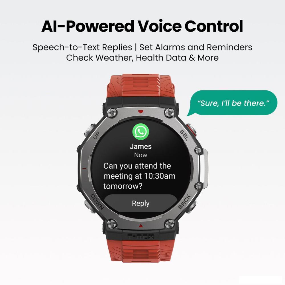 Умные часы Amazfit T-Rex 3 (серый туман)- фото3