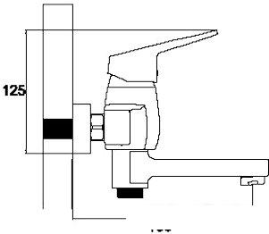 Смеситель Ledeme H40 L3140- фото2