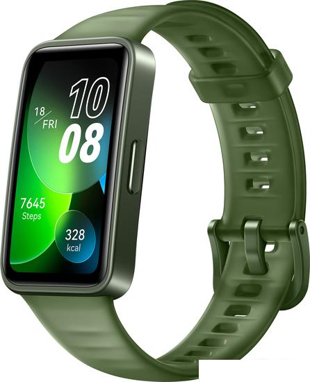 Фитнес-браслет Huawei Band 8 (изумрудно-зеленый, международная версия)- фото