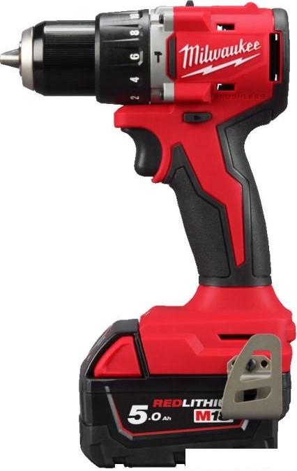 Ударная дрель-шуруповерт Milwaukee M18 M18BLPDRC-502C 4933492826 (с 2-мя АКБ 5 Ач, кейс)- фото2