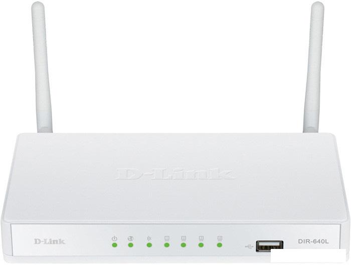 Беспроводной маршрутизатор D-Link DIR-640L- фото