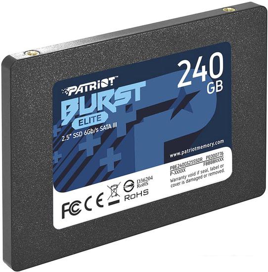 SSD Patriot Burst Elite 240GB PBE240GS25SSDR- фото3