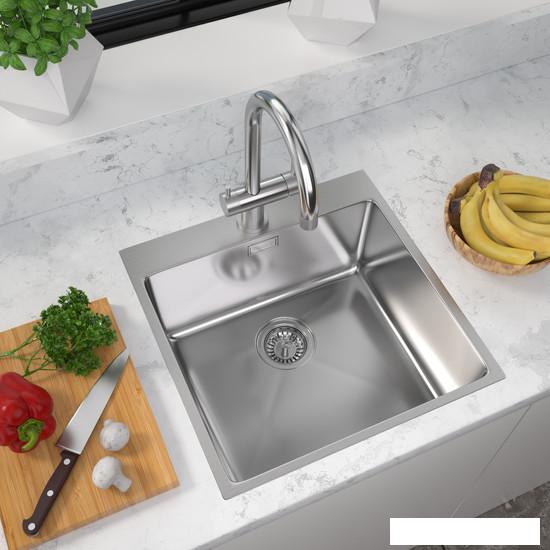 Кухонная мойка ZorG ZRN 5050 Premium- фото4