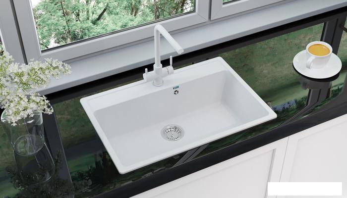 Кухонная мойка Ulgran U-600 (серый)- фото2