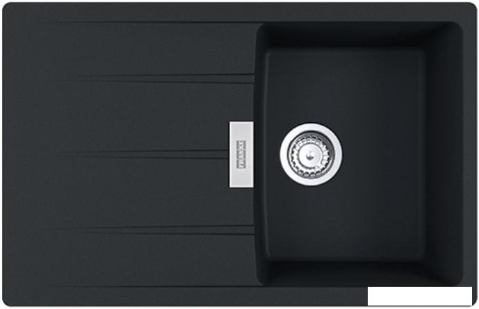 Кухонная мойка Franke Centro CNG 611/211-78 Fragranite 114.0639.684 (черный матовый)- фото