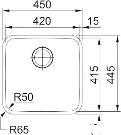 Кухонная мойка Franke ВСX 110-42- фото3