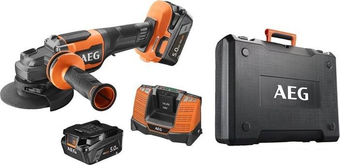 Угловая шлифмашина AEG Powertools BEWS 18-125BLPX2-0 4935480857 (без АКБ)- фото2