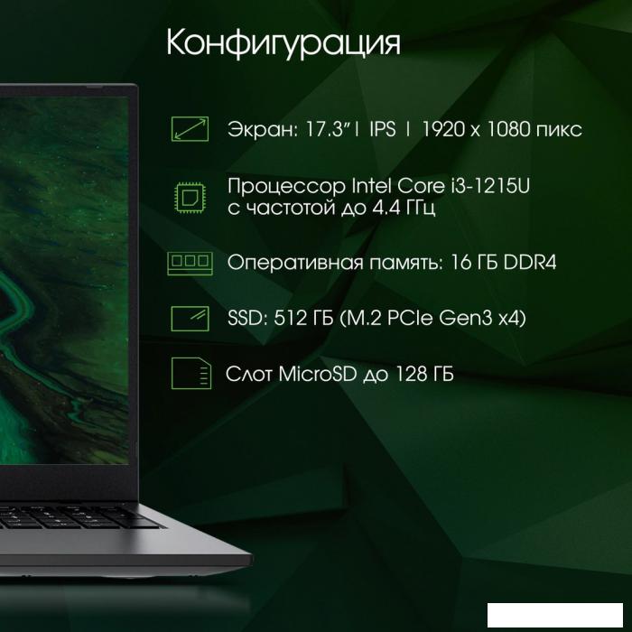 Ноутбук Digma Pro Fortis M DN17P3-8DXW03- фото3