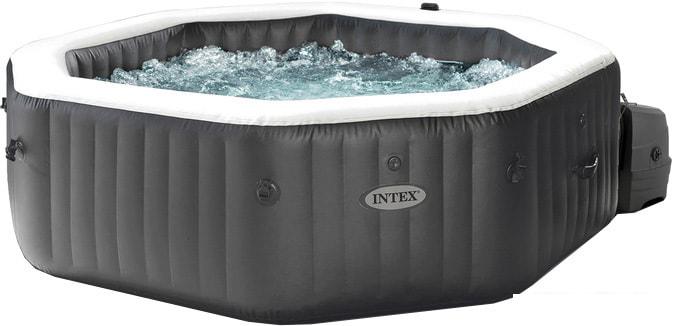 Надувной бассейн Intex Jet & Bubble Deluxe 28458 (201x71)- фото