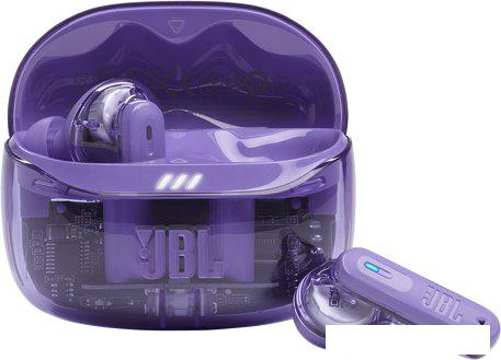 Наушники JBL Tune Beam 2 Ghost Edition (фиолетовый)- фото