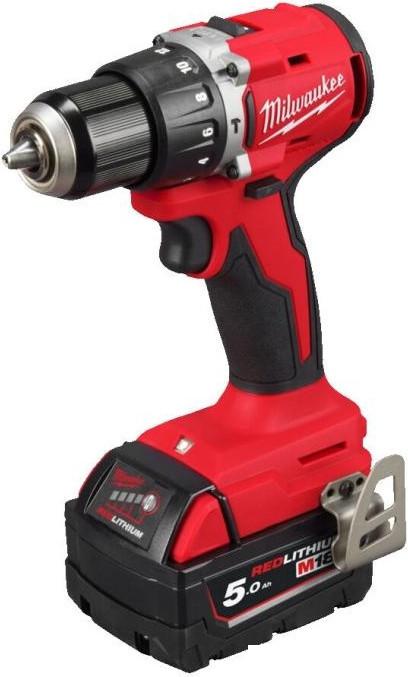 Ударная дрель-шуруповерт Milwaukee M18 M18BLPDRC-502C 4933492826 (с 2-мя АКБ 5 Ач, кейс)- фото3