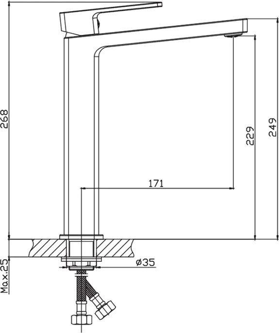 Смеситель Haiba HB11615- фото2