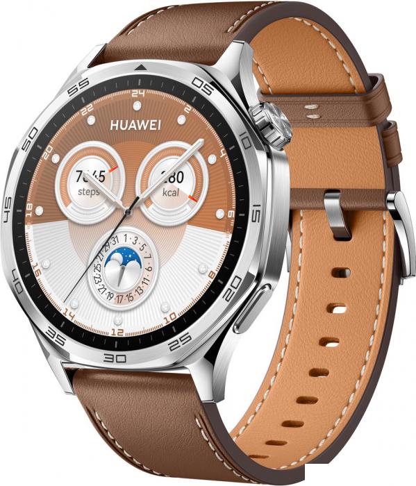 Умные часы Huawei Watch GT 5 46 мм (коричневый)- фото