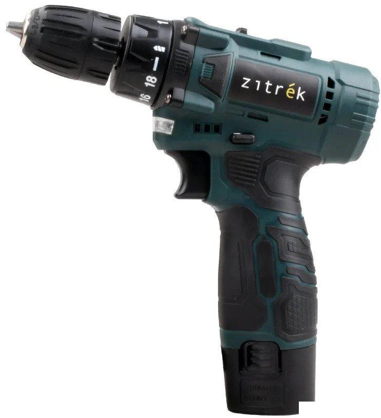 Дрель-шуруповерт Zitrek Green 12V Max 085-1016 (с 2-мя АКБ)- фото