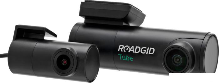 Видеорегистратор-GPS информатор (2в1) Roadgid Tube 2CH- фото