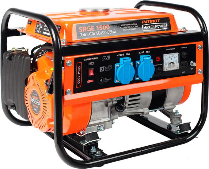 Бензиновый генератор Patriot Max Power SRGE 1500 [474103125]- фото