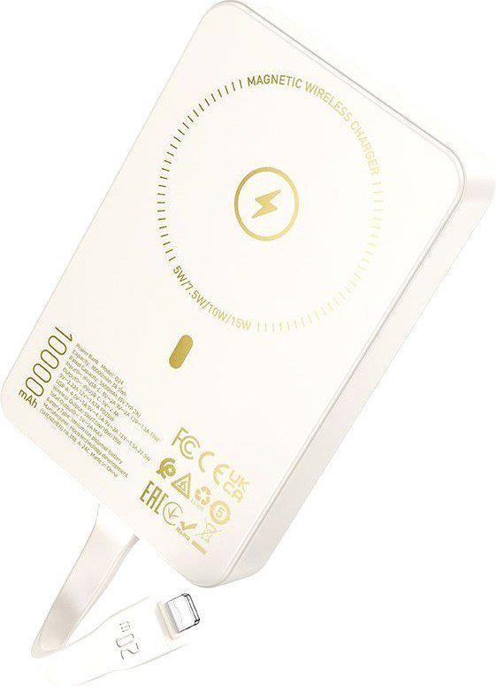 Внешний аккумулятор Hoco Q24 10000mAh (молочный)- фото2