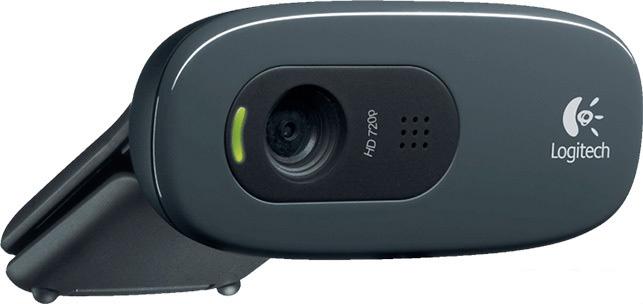 Web камера Logitech HD Webcam C270 черный [960-001063]- фото3