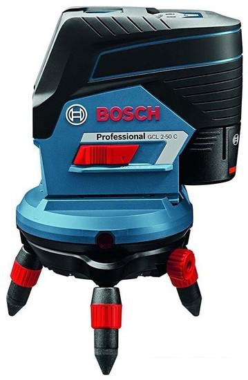 Лазерный нивелир Bosch GCL 2-50 C Professional (с креплением BM 3 + RC 2)- фото2
