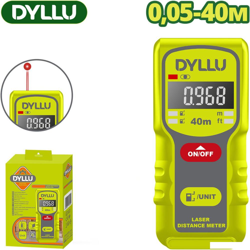 Лазерный дальномер Dyllu DTDL1504