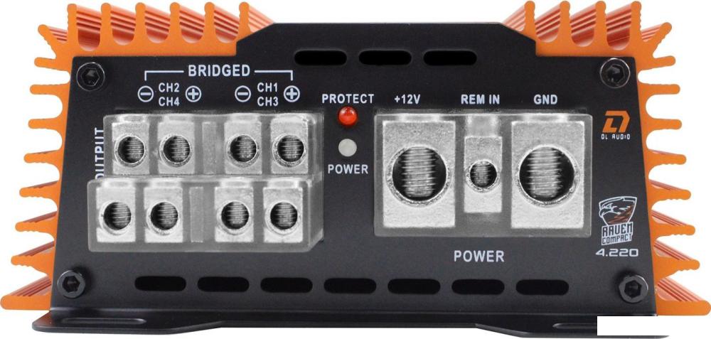 Автомобильный усилитель DL Audio Raven Compact 4.220- фото4