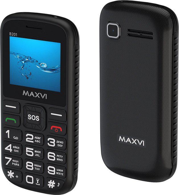 Телефон Maxvi B201 (черный)- фото2
