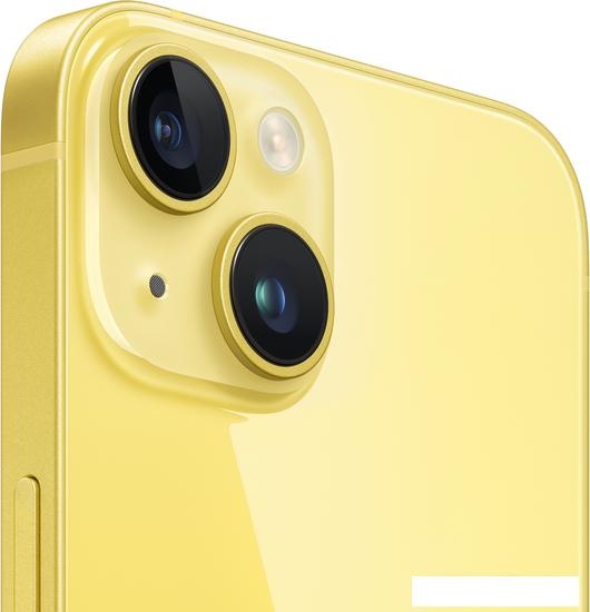 Смартфон Apple iPhone 14 128GB (желтый)- фото4
