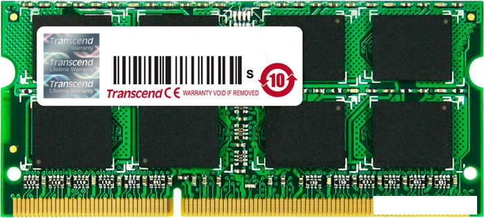 Оперативная память Transcend JetRam 4GB DDR3 SO-DIMM PC3-12800 (TS512MSK64V6N)