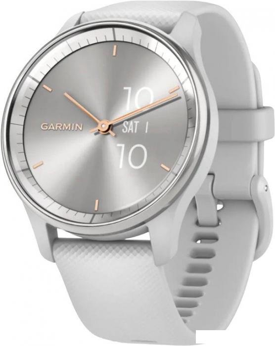 Гибридные умные часы Garmin Vivomove Trend (серый)- фото