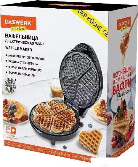 Вафельница Daswerk WM-7 455654- фото4