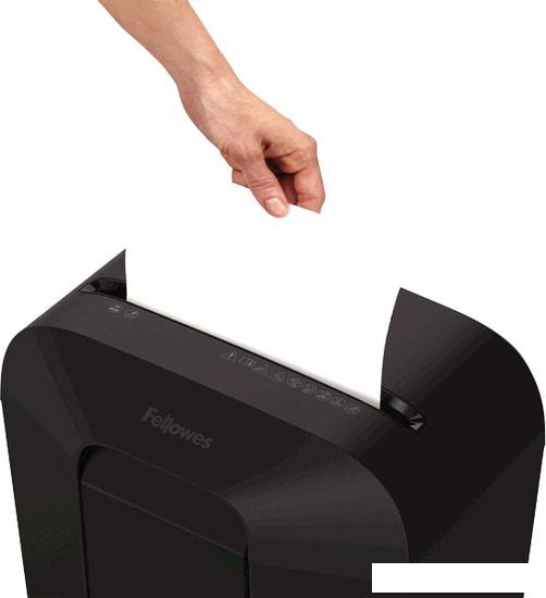 Шредер Fellowes PowerShred LX41 (черный)- фото4