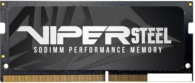 Оперативная память Patriot Viper Steel 16GB DDR4 SODIMM PC4-21300 PVS416G266C8S- фото