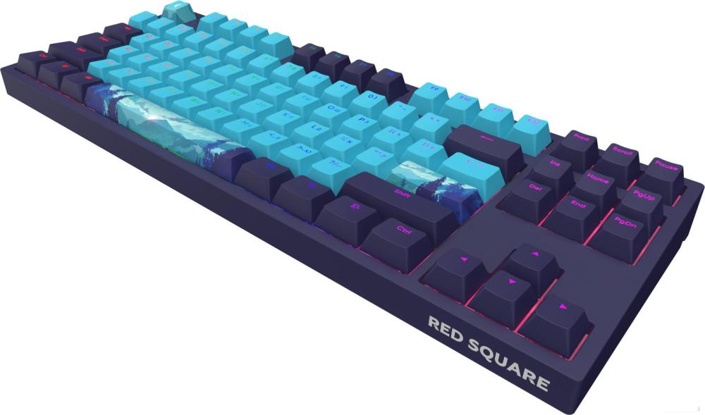 Клавиатура Red Square Keyrox TKL Classic Everfrost (g3ms Amber)- фото3