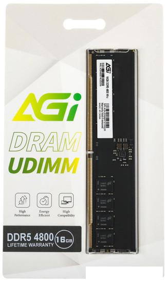 Оперативная память AGI UD238 16ГБ DDR5 4800 МГц AGI480016UD238- фото2