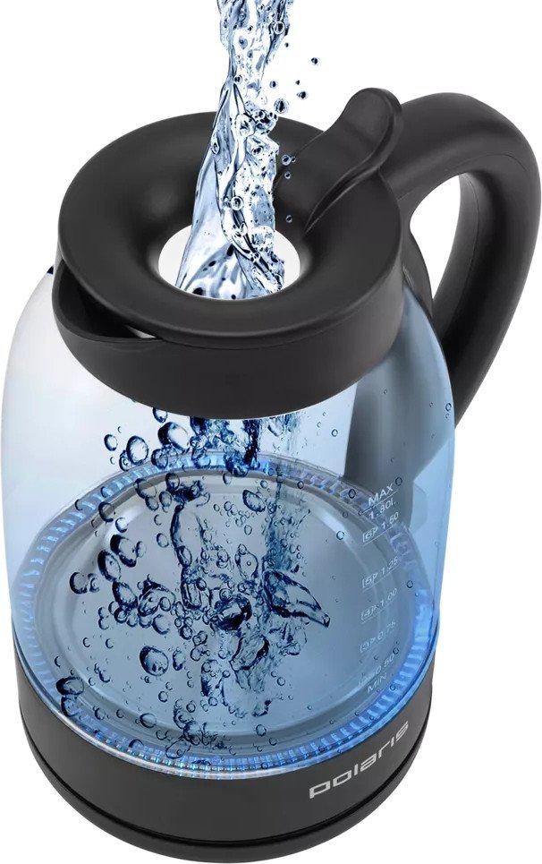 Электрический чайник Polaris PWK 1797CGL Water Way Pro (черный)- фото4